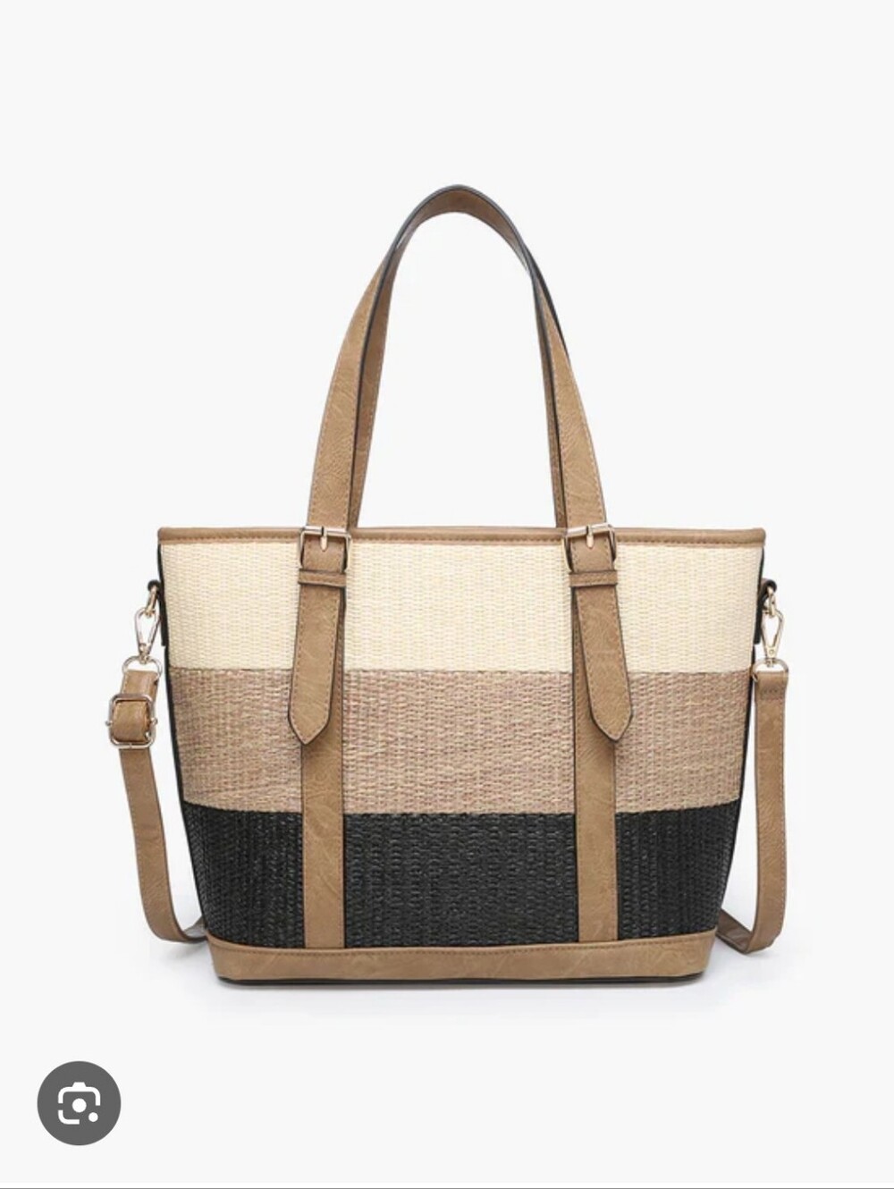 Jen & Co Raya Striped Tote
